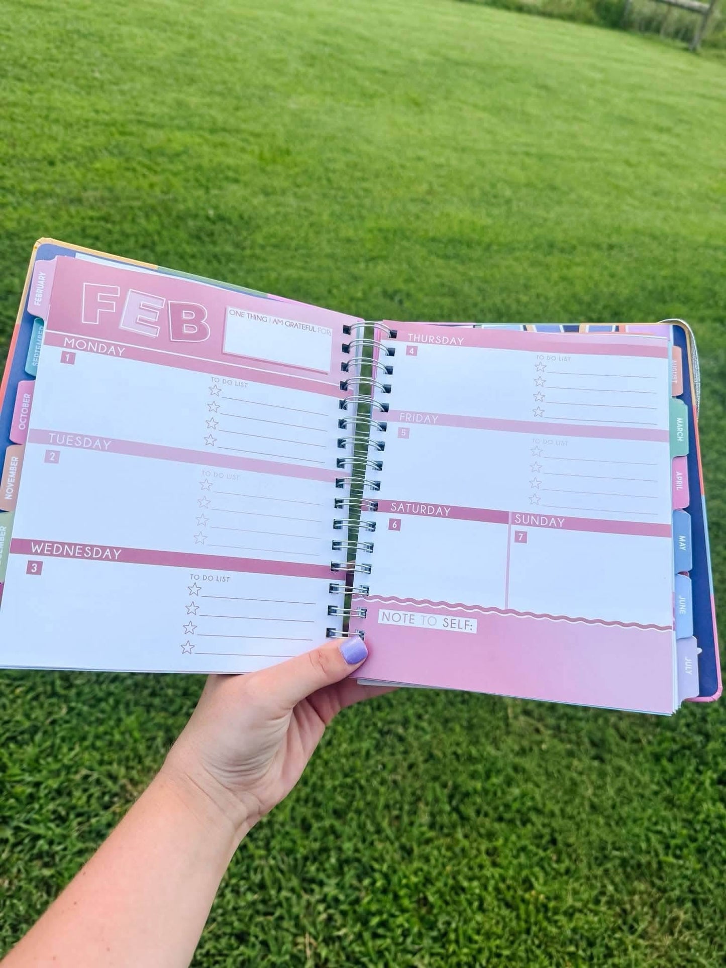 17-month planner