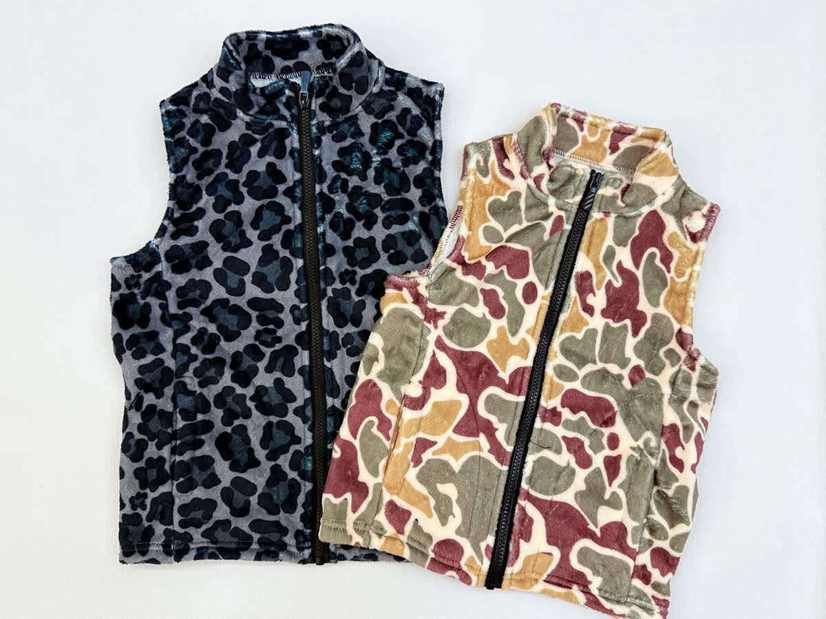 Custom Kidβs Furry Vest