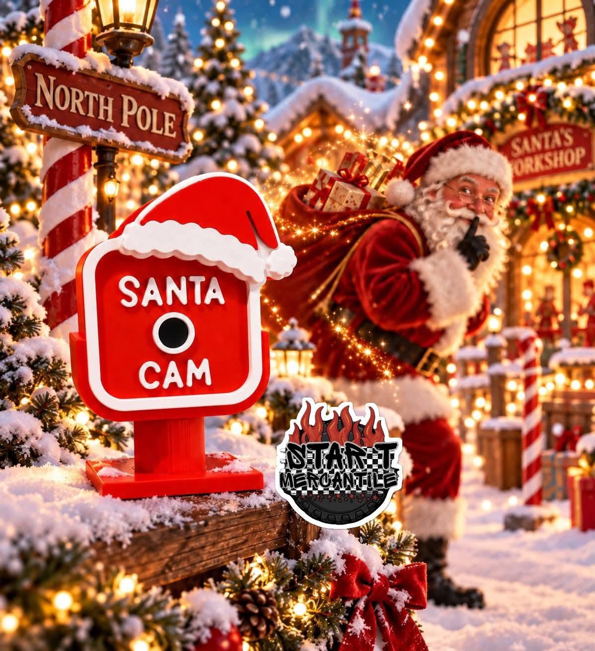 Elf/Santa Cam