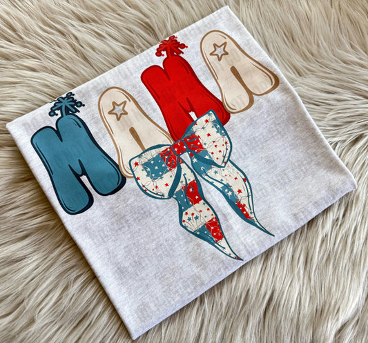 Patriotic Coq Mama- WS