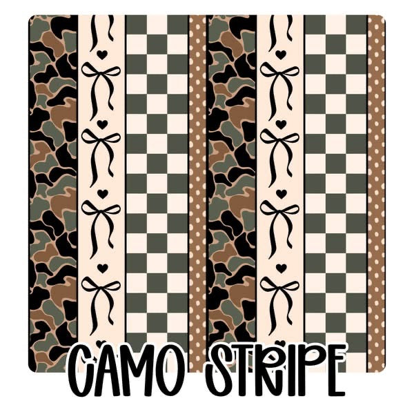 CAMO STRIPE | CUSTOM BAMBOO