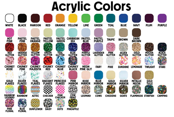 Heart Acrylic Bookmark