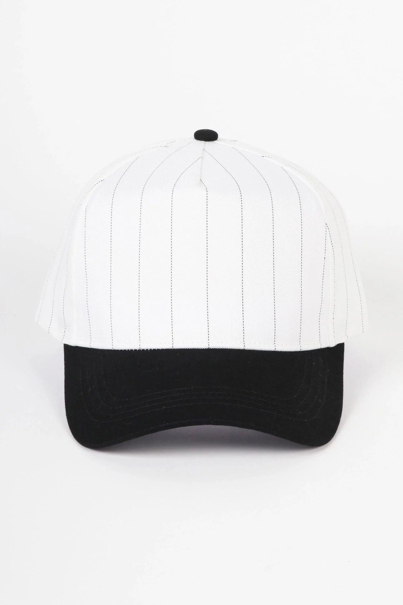 Custom Embroidered Baseball Pinstripe Trucker Hat | Personalized Text Snapback Hat