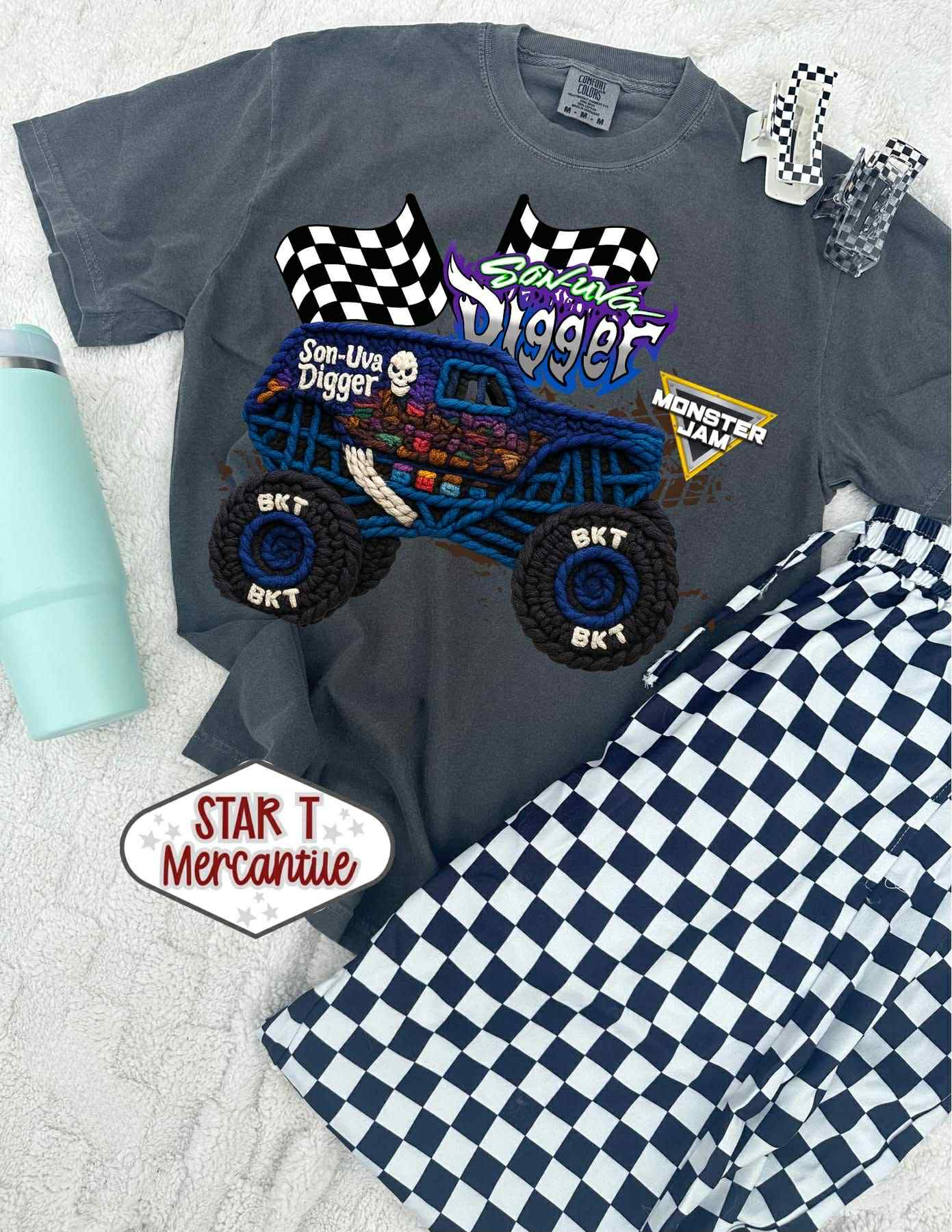 Faux Yarn Monster Jam- Adults