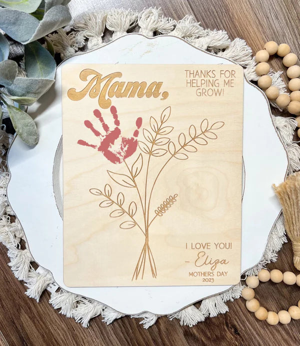 Mothers Day Handprint Flowers