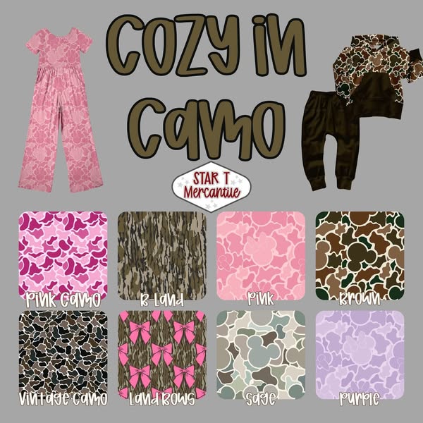 Cozy In Camo