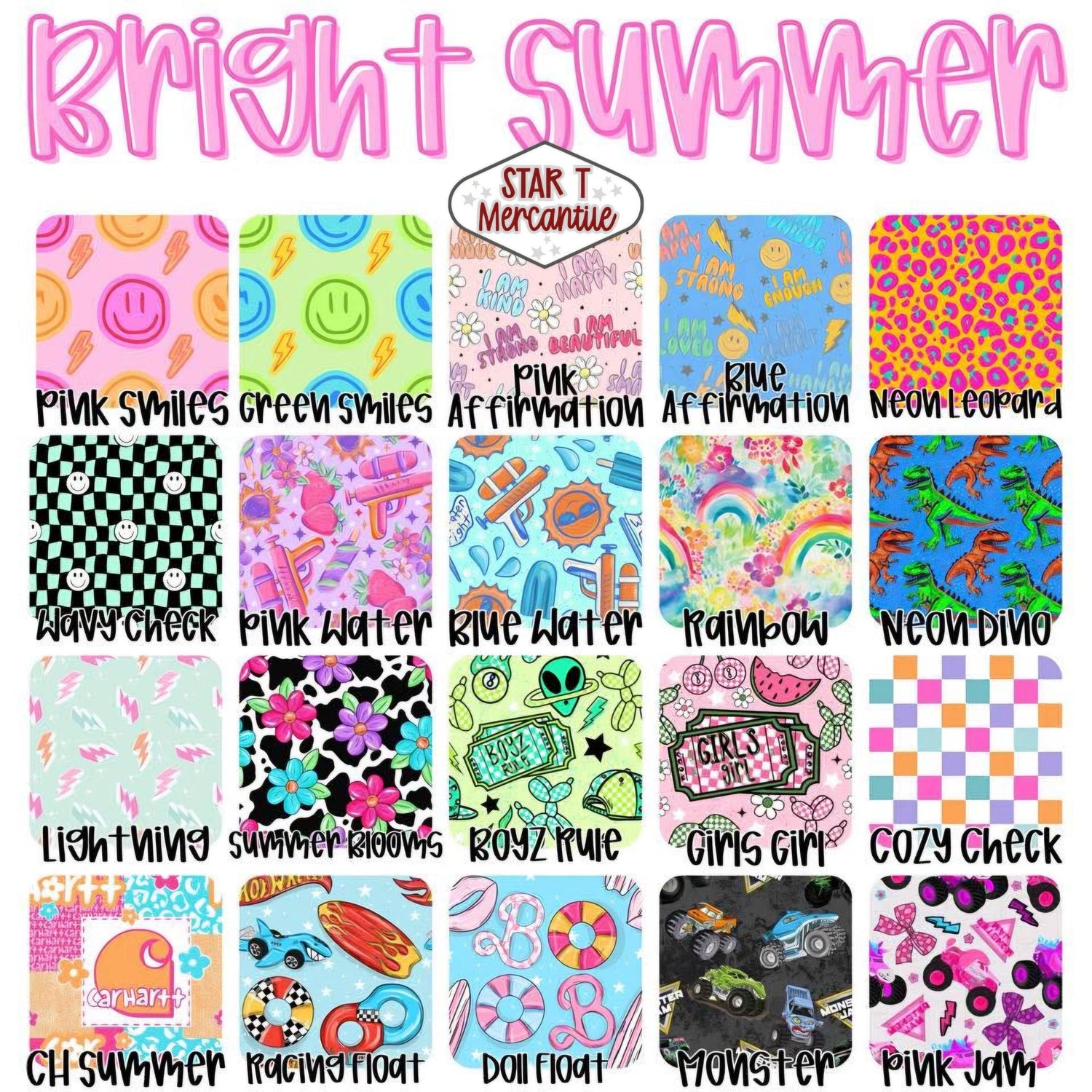Bright Summer Bamboo Pre Order