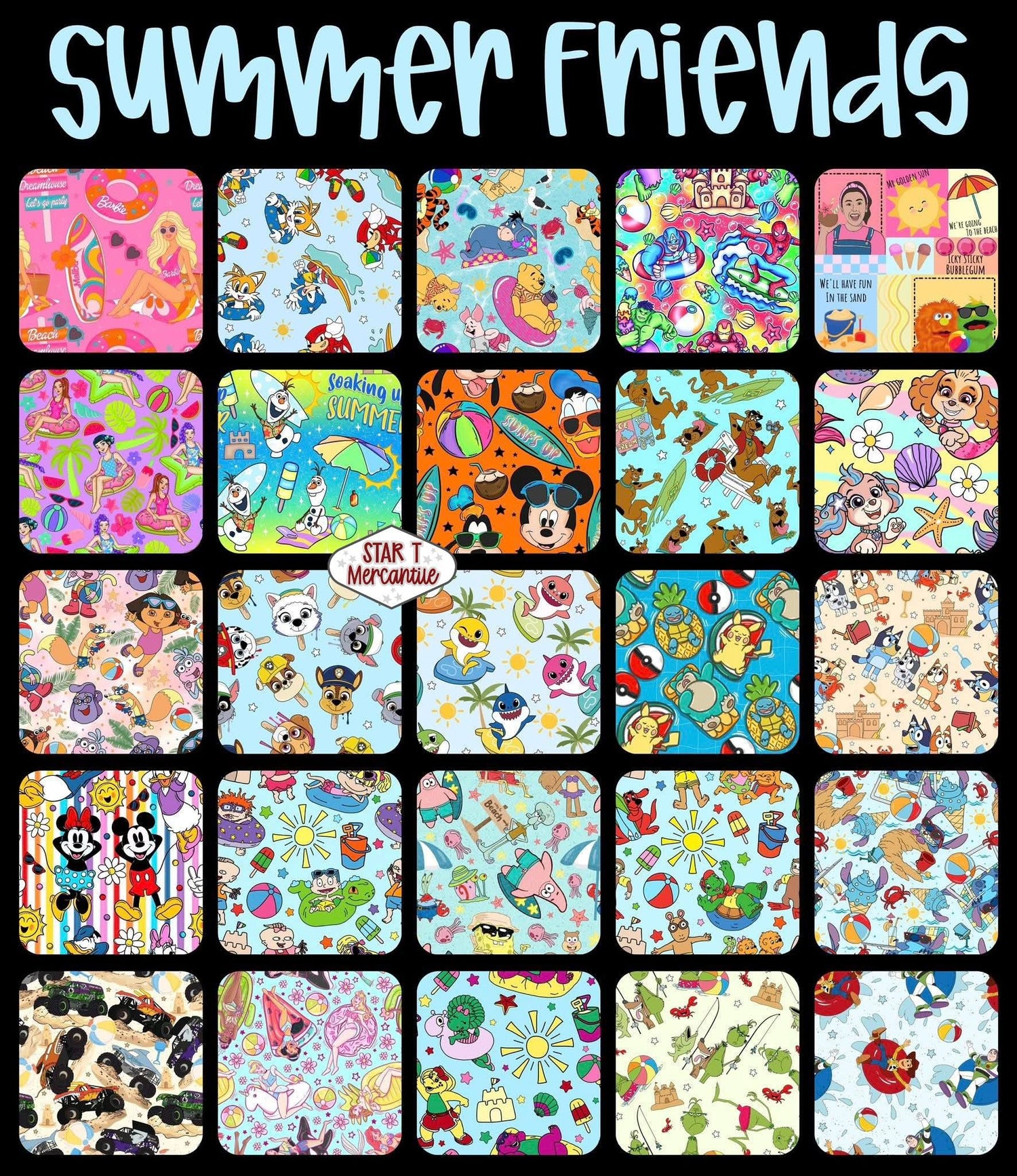 Summer Friends Pre Order Bamboo