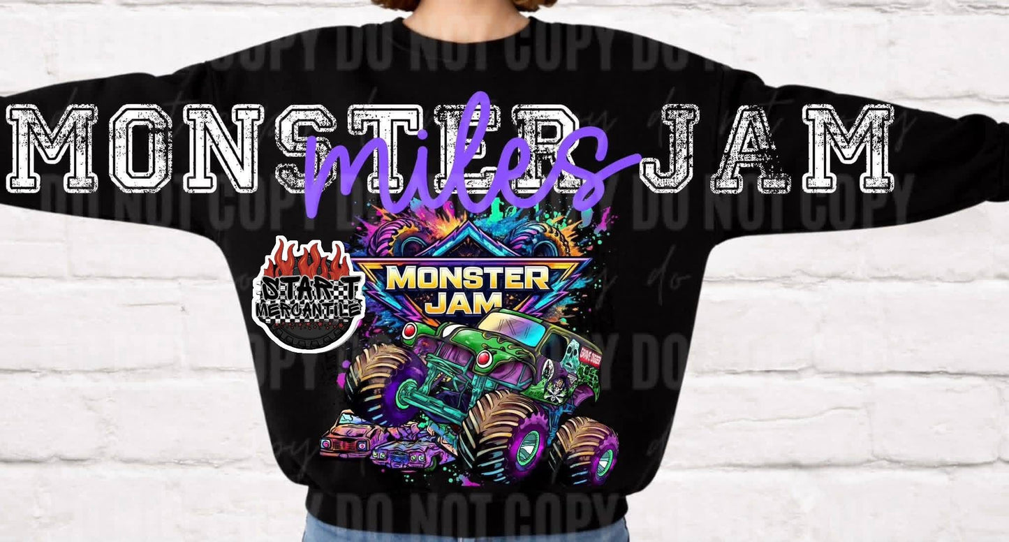 Monster Jam Custom Tees