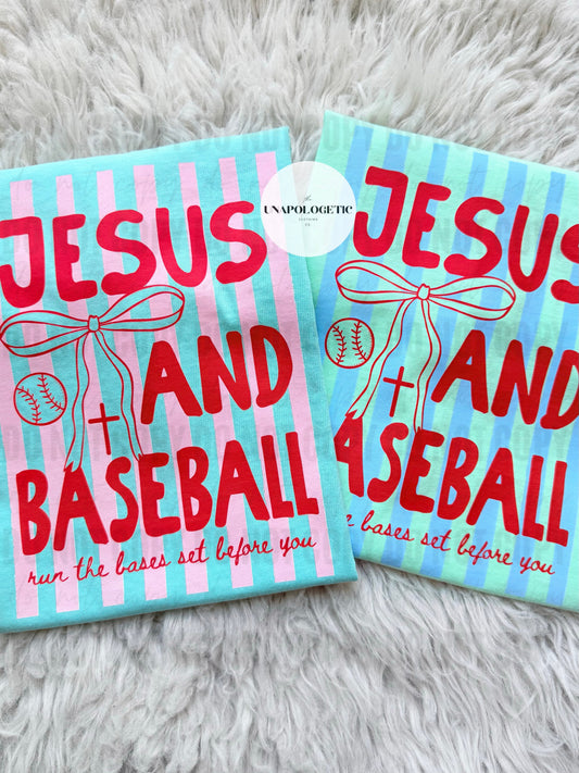 Baseball + Jesus Stripes - WS