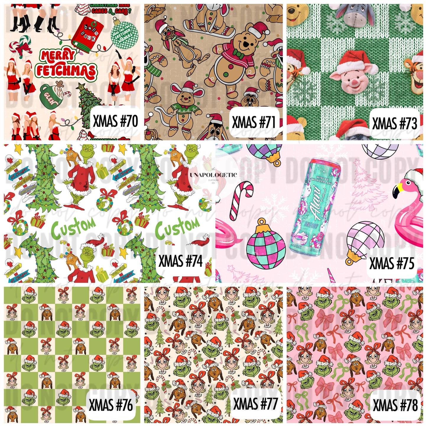 Christmas Blankets PRE ORDER - WS