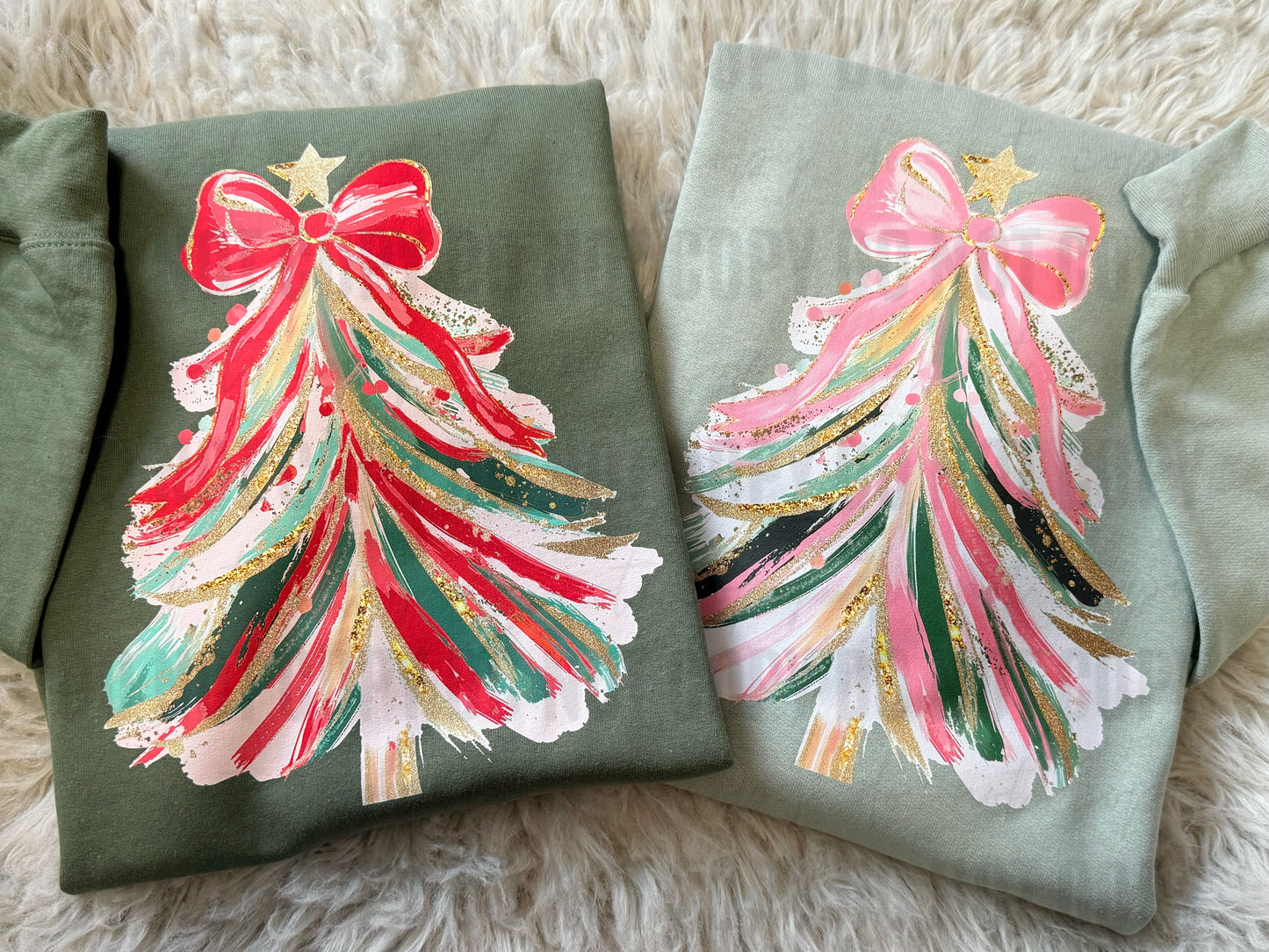 Brush Stroke Christmas tree - WS