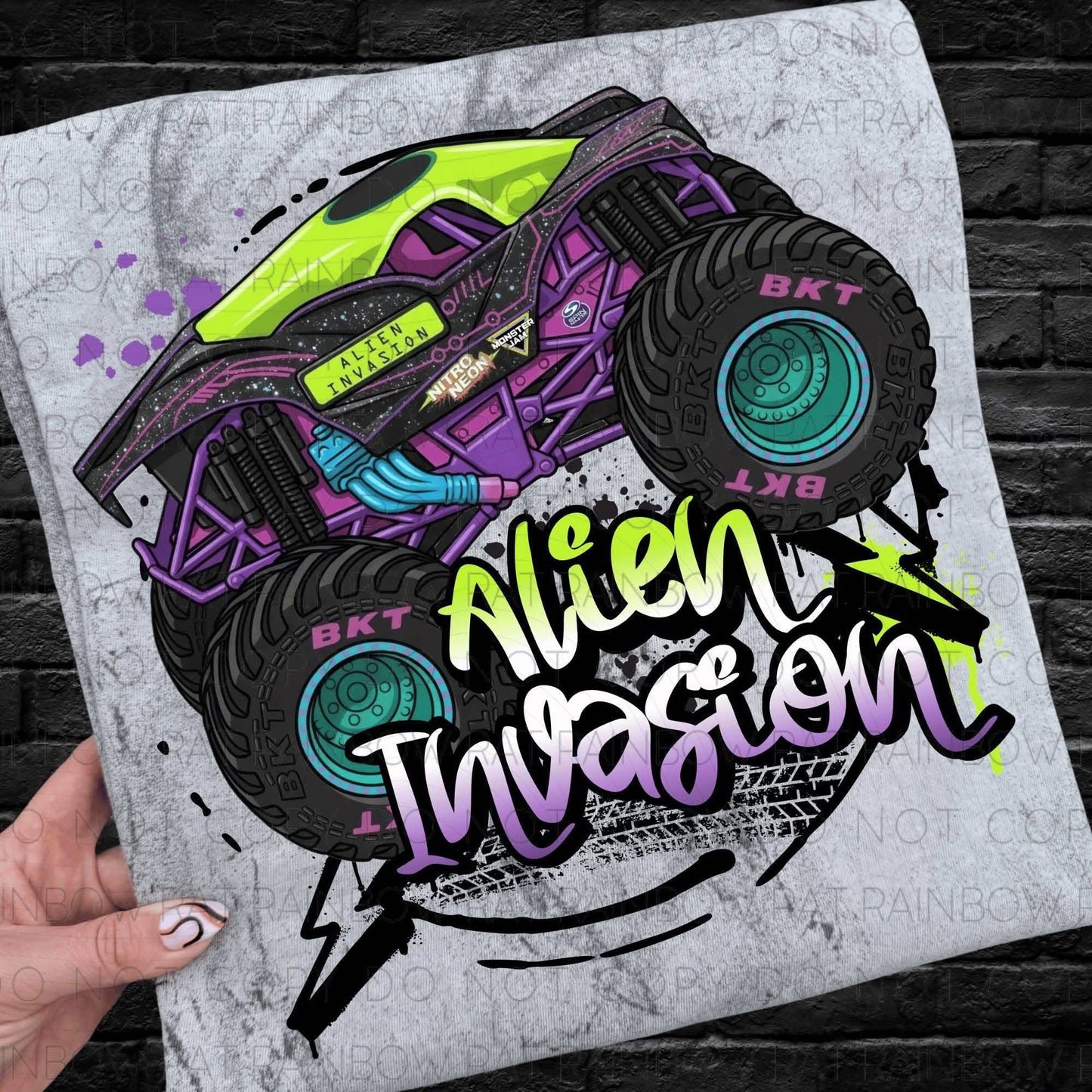 Nitro Neon Monster Jam -kids