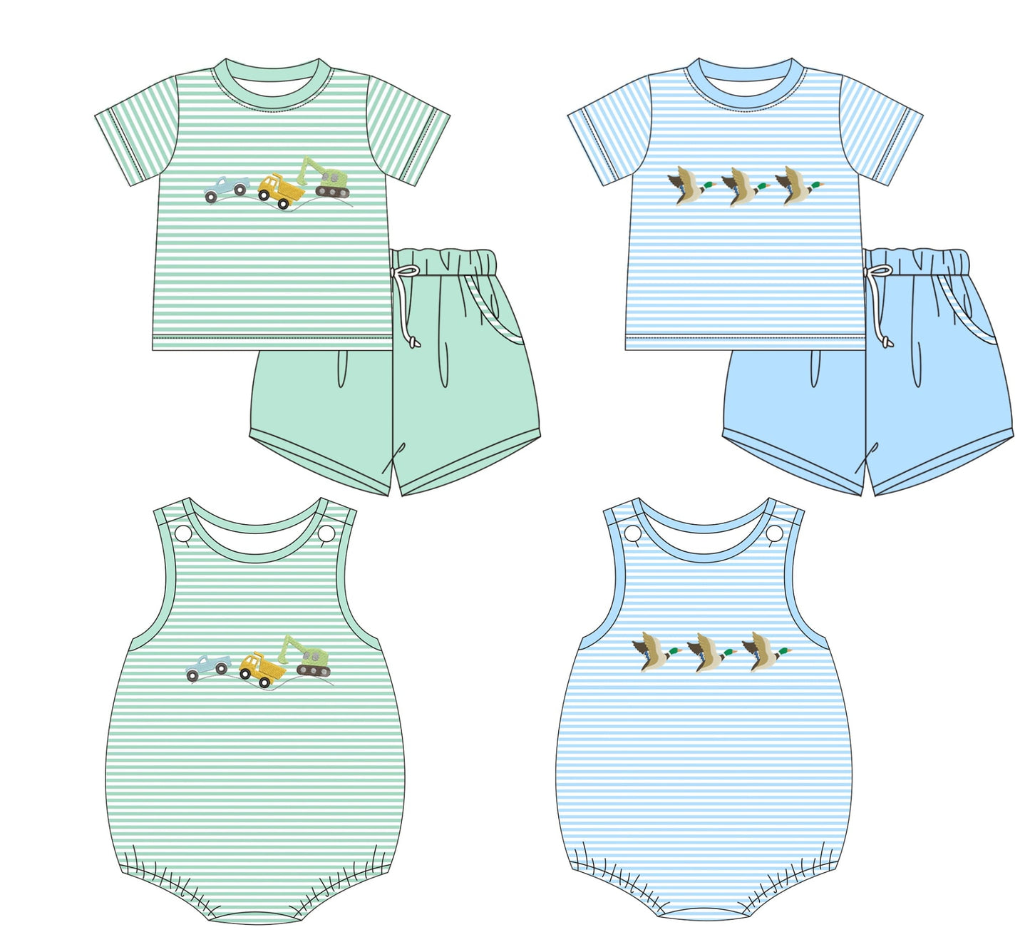 Boys Embroidered Collection - ETA early March