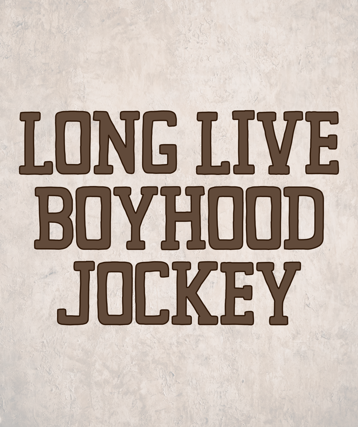 JOCKEY | LONG LIVE BOYHOOD RERUN R2