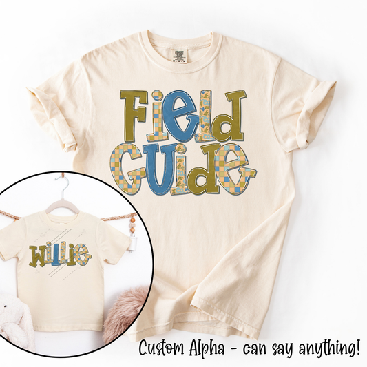 Field Guide Custom Alpha Tee