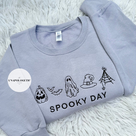 Spooky Day (Embroidered) -WS