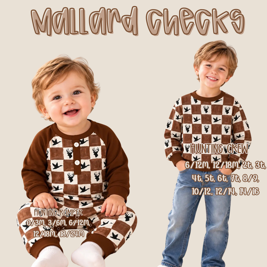 Mallard Checks - Closes 10.10