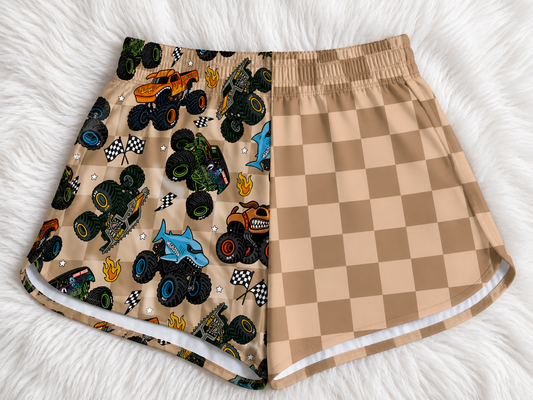 Custom Mom & Me high waisted shorts