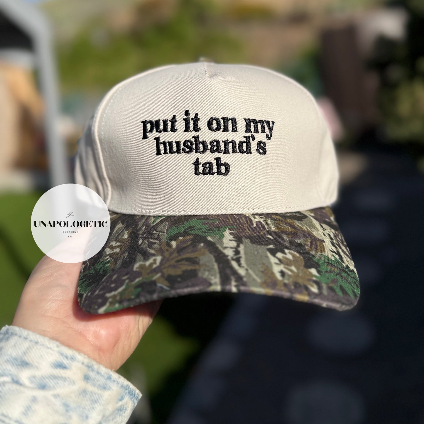 Embroidered Adjustable Hat - WS