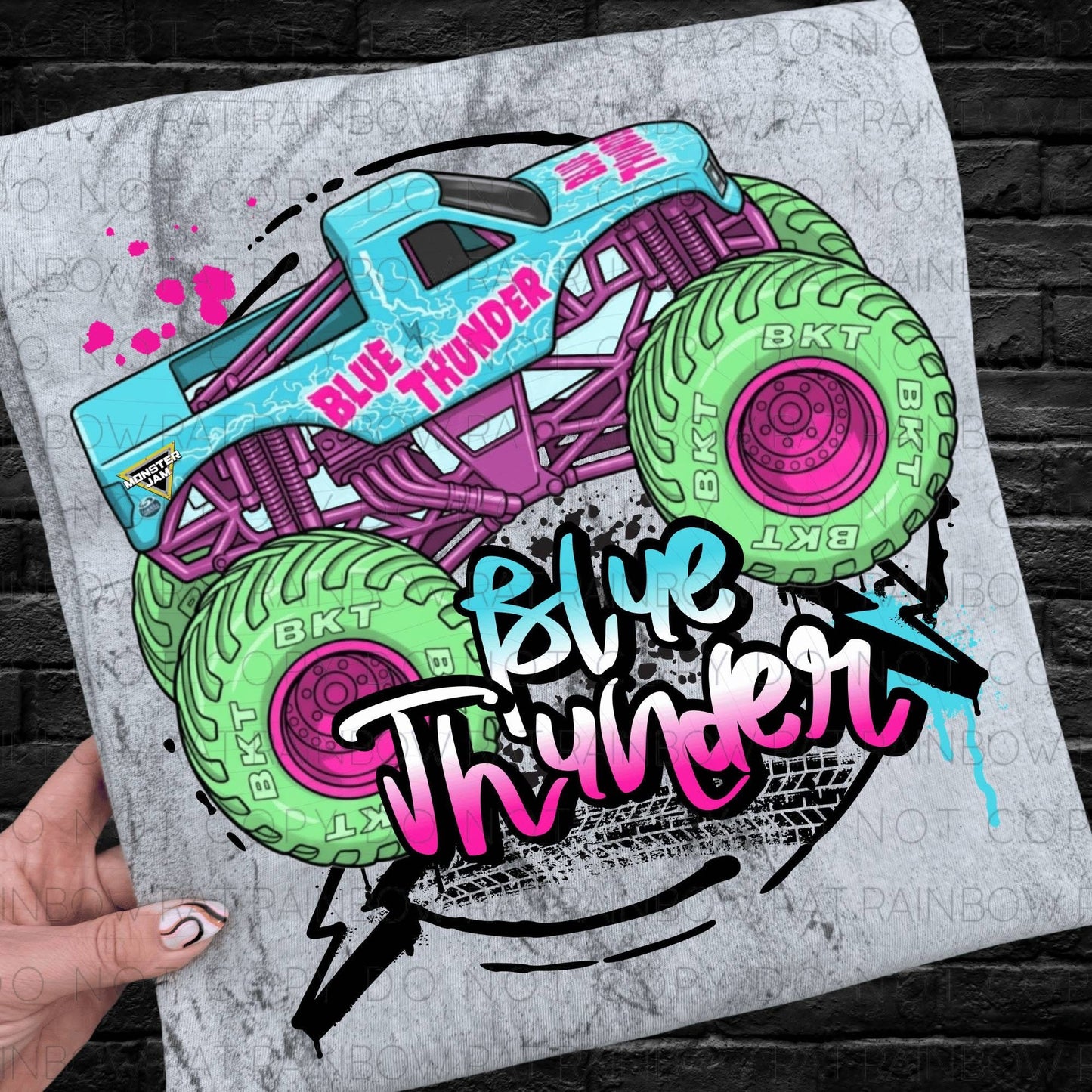 Nitro Neon Monster Jam -kids