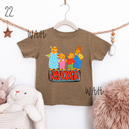 Bears Name Plate #22