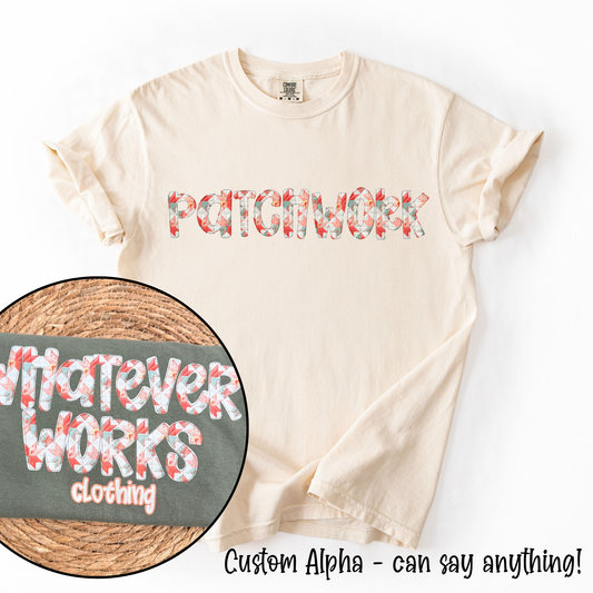 Patchwork Custom Alpha Tee