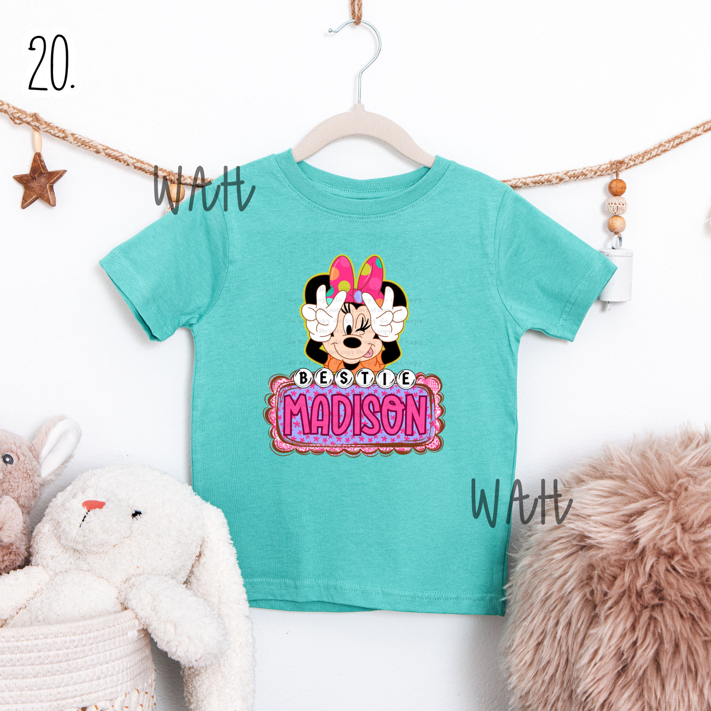 Minnie Name Plate #20