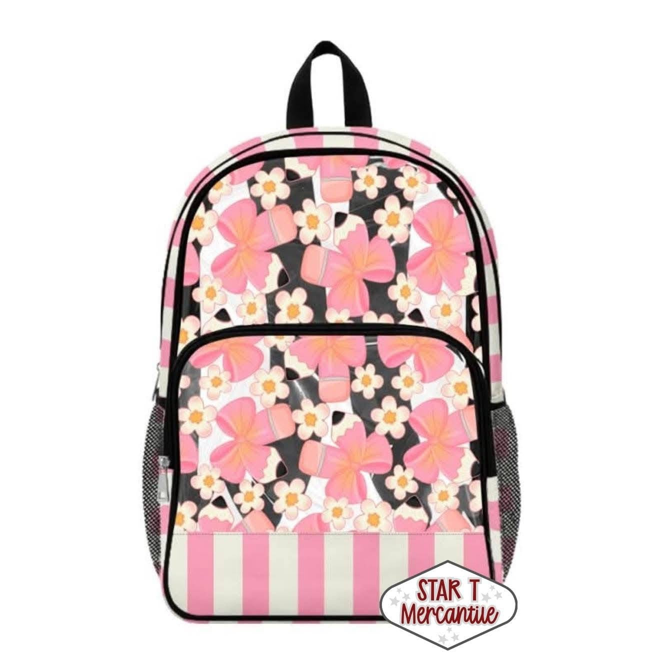 Custom PVC Clear Backpacks