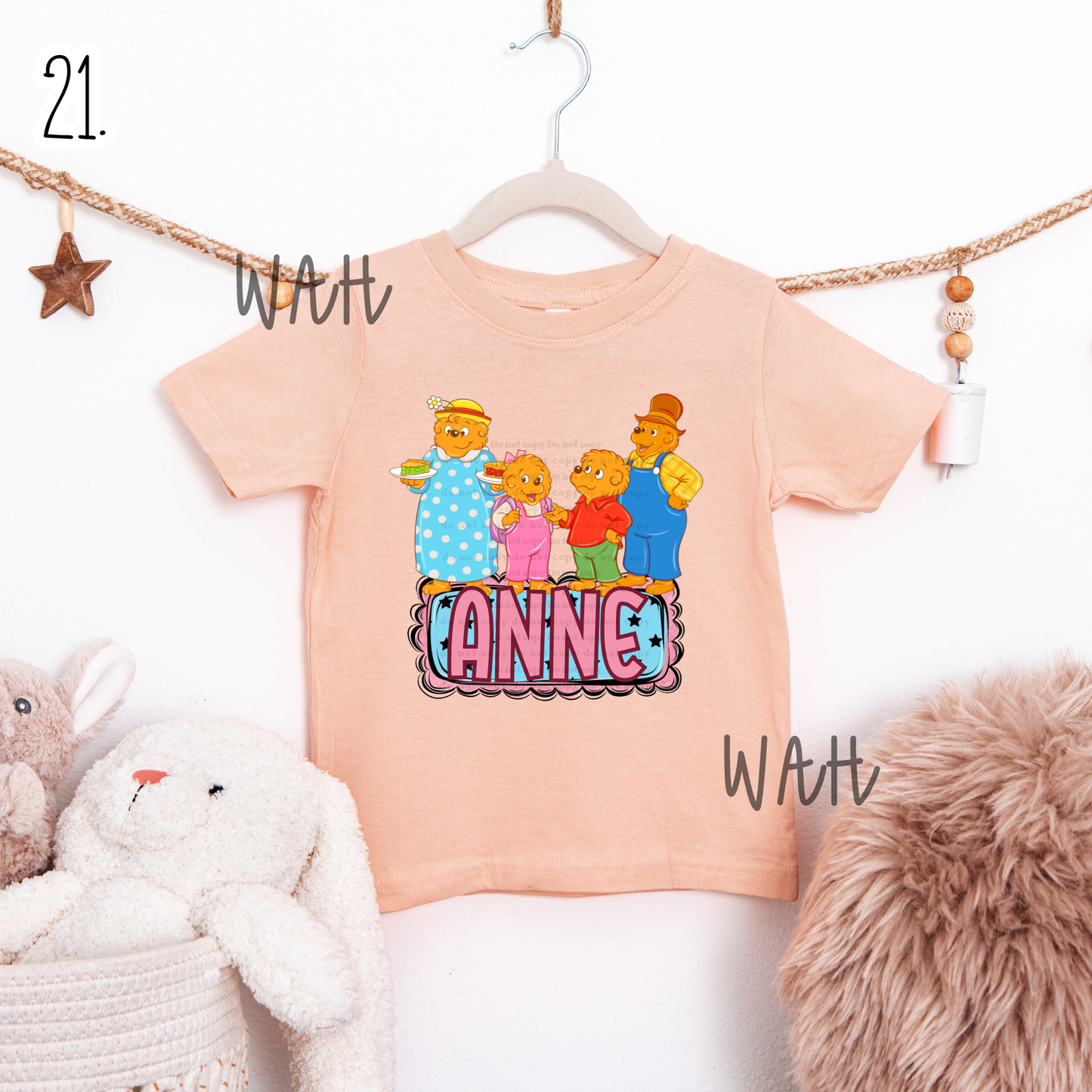 Bears Name Plate #21