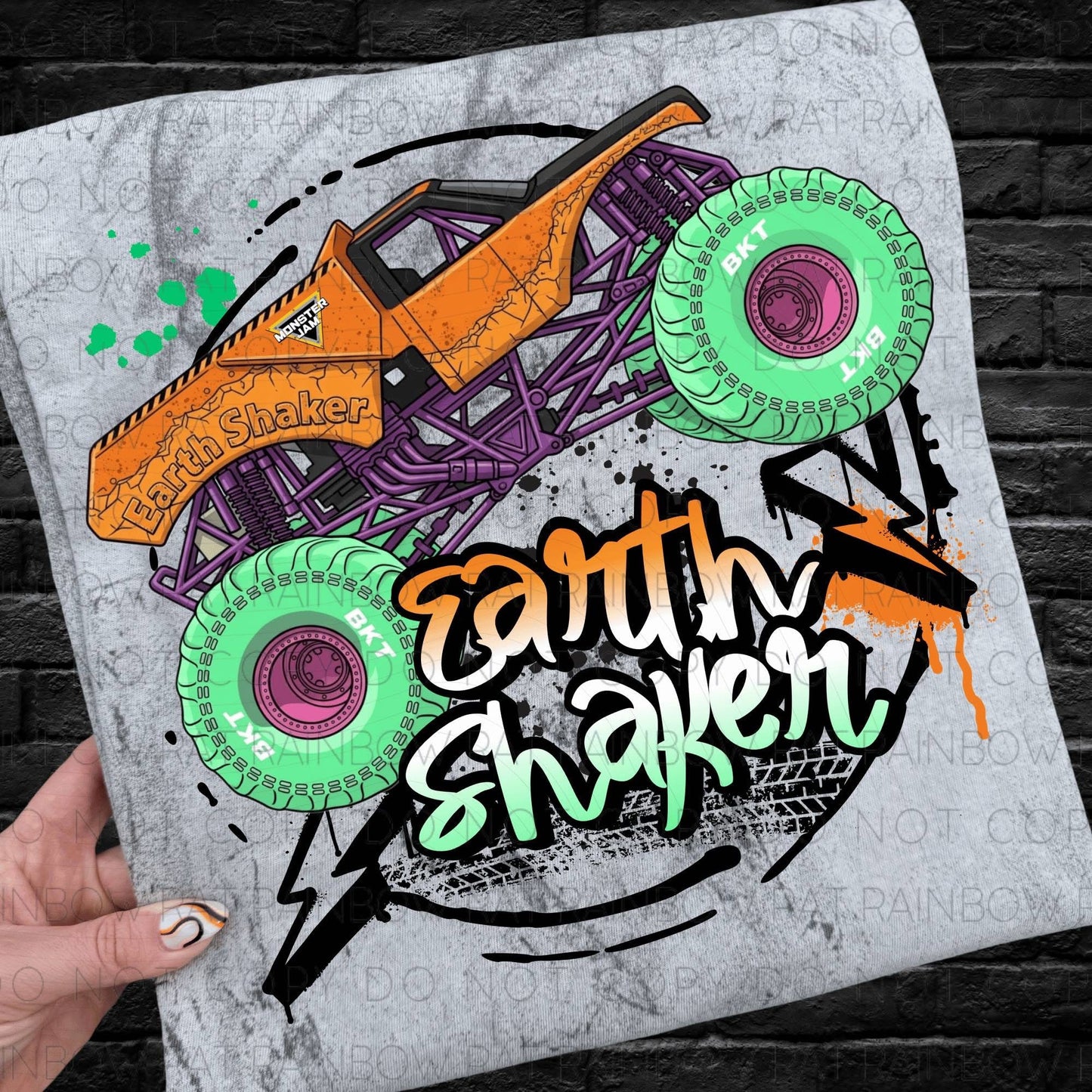 Nitro Neon Monster Jam -kids