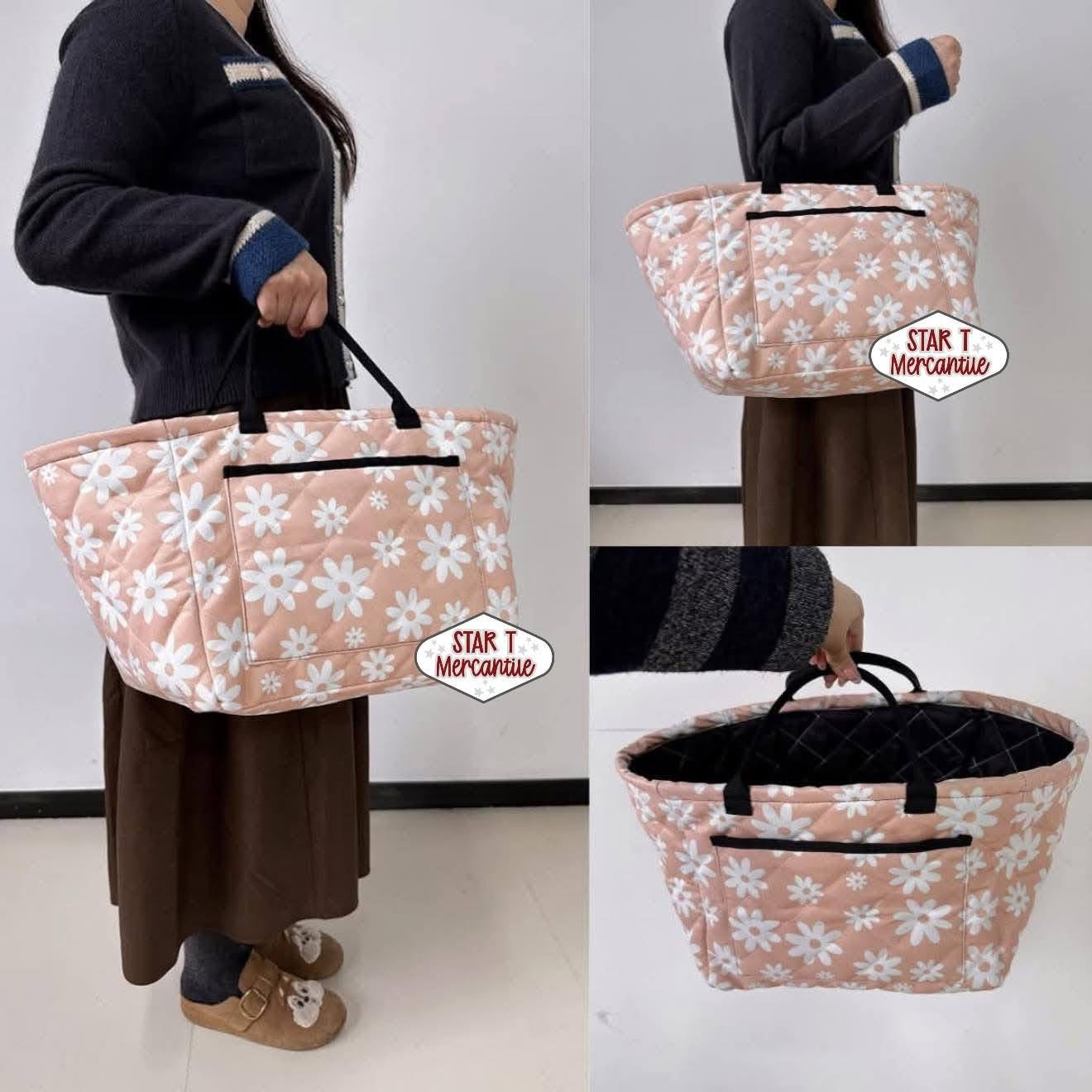 Custom Quilted Organizing Storage Basket