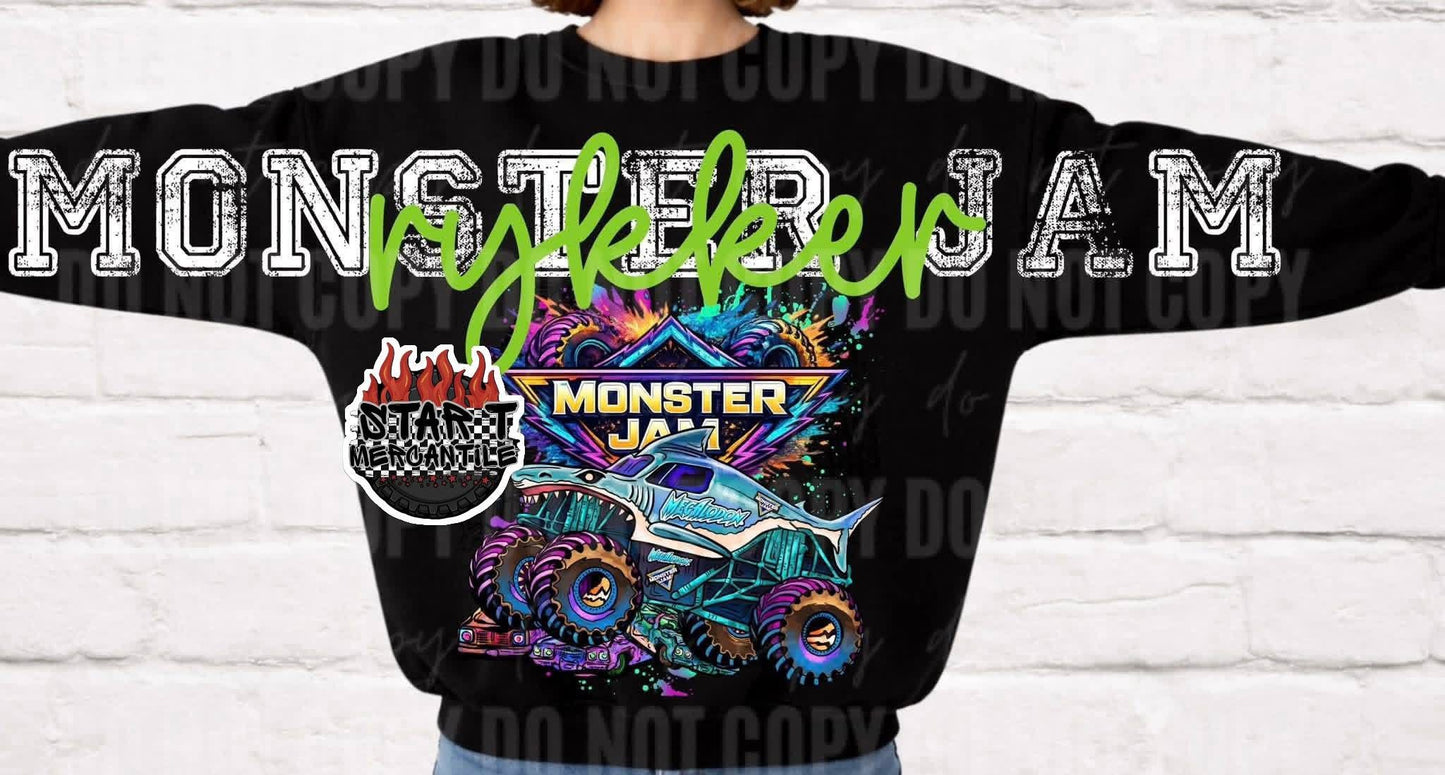Monster Jam Custom Tees