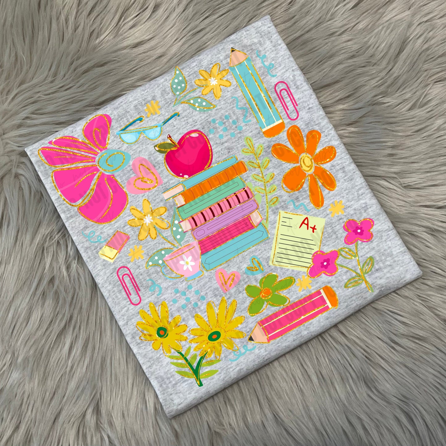 Abstract Floral Teacher  - WS