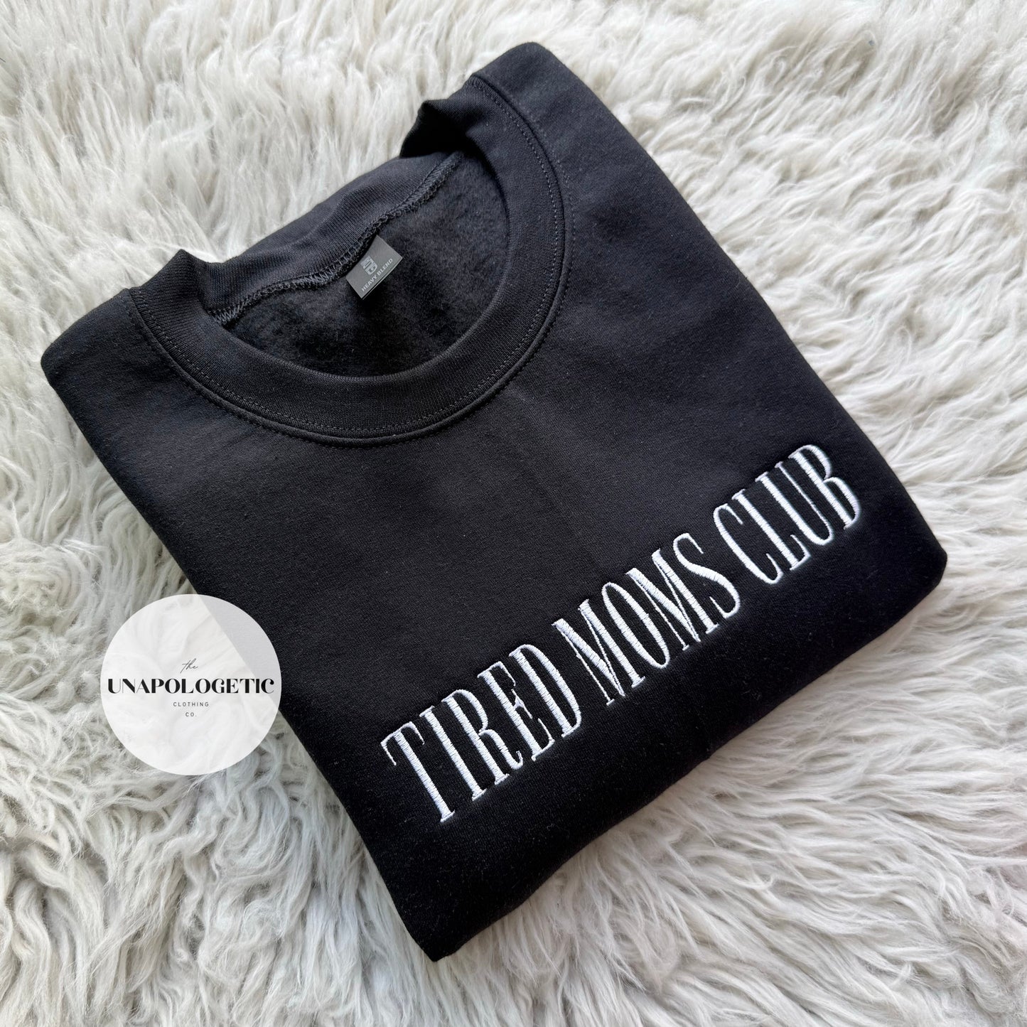 Tired Moms Club - Embroidered - WS