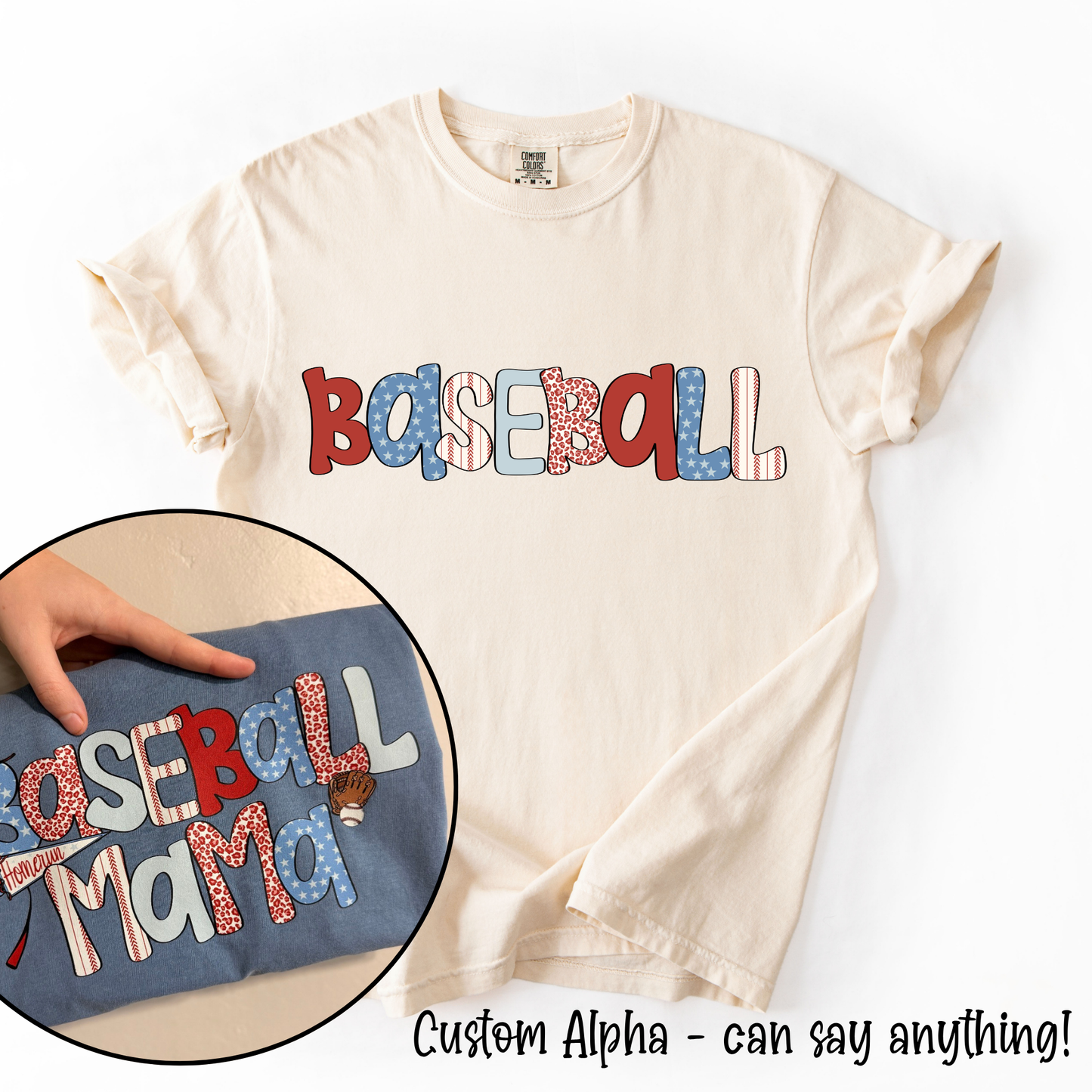 Baseball Custom Alpha Tee