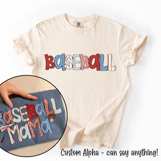 Baseball Custom Alpha Tee