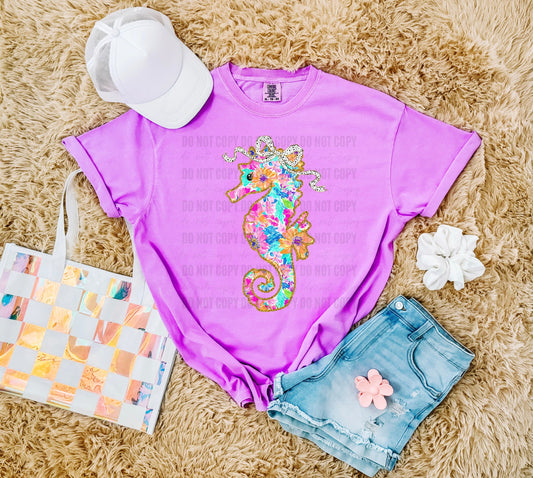 Beachy Coq Seahorse - WS