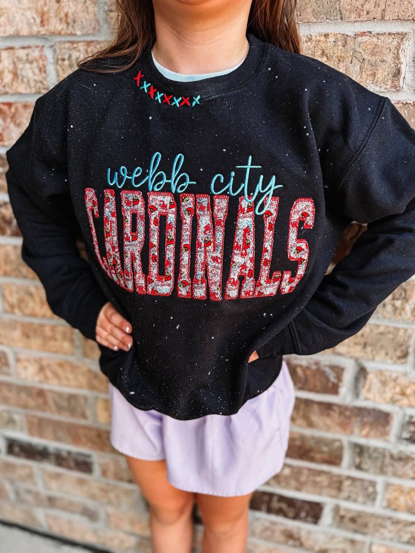 Custom school crewnecks