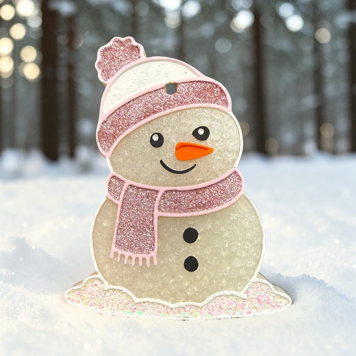 Snowman Freshie