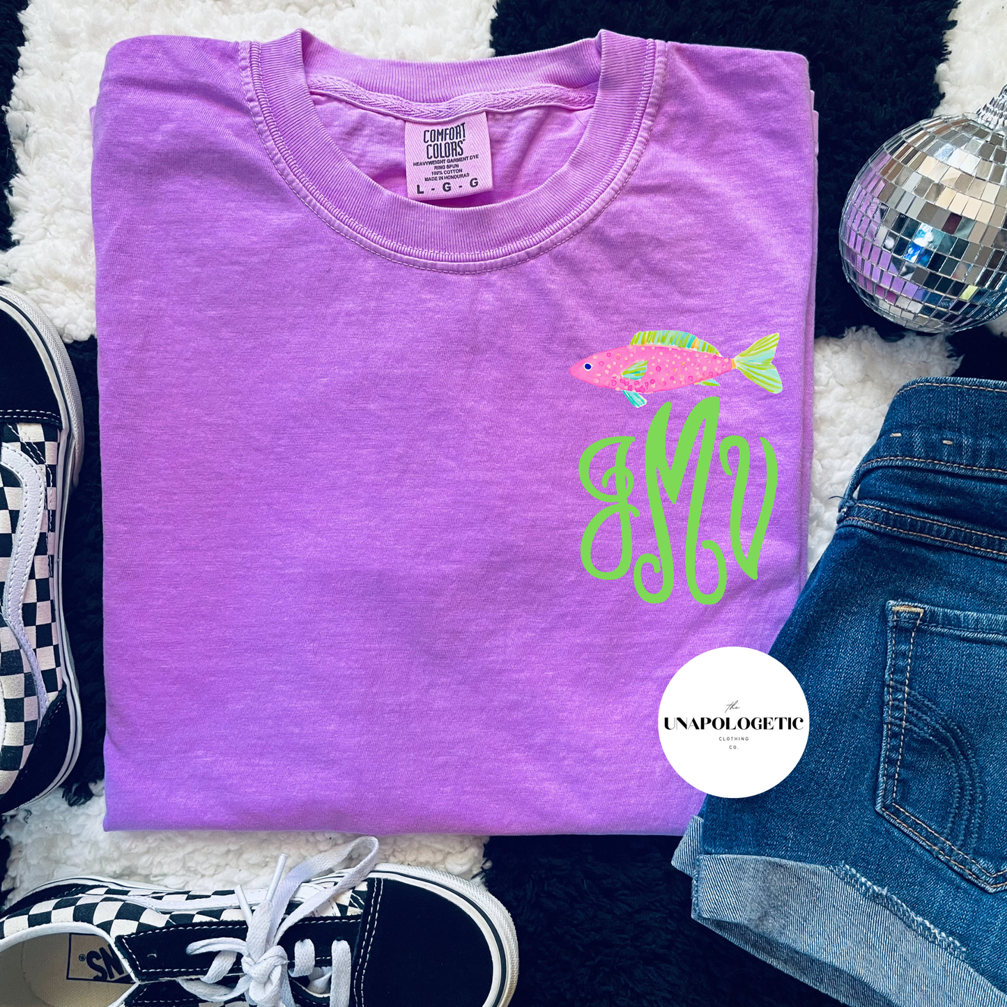 Fish Monogram - WS
