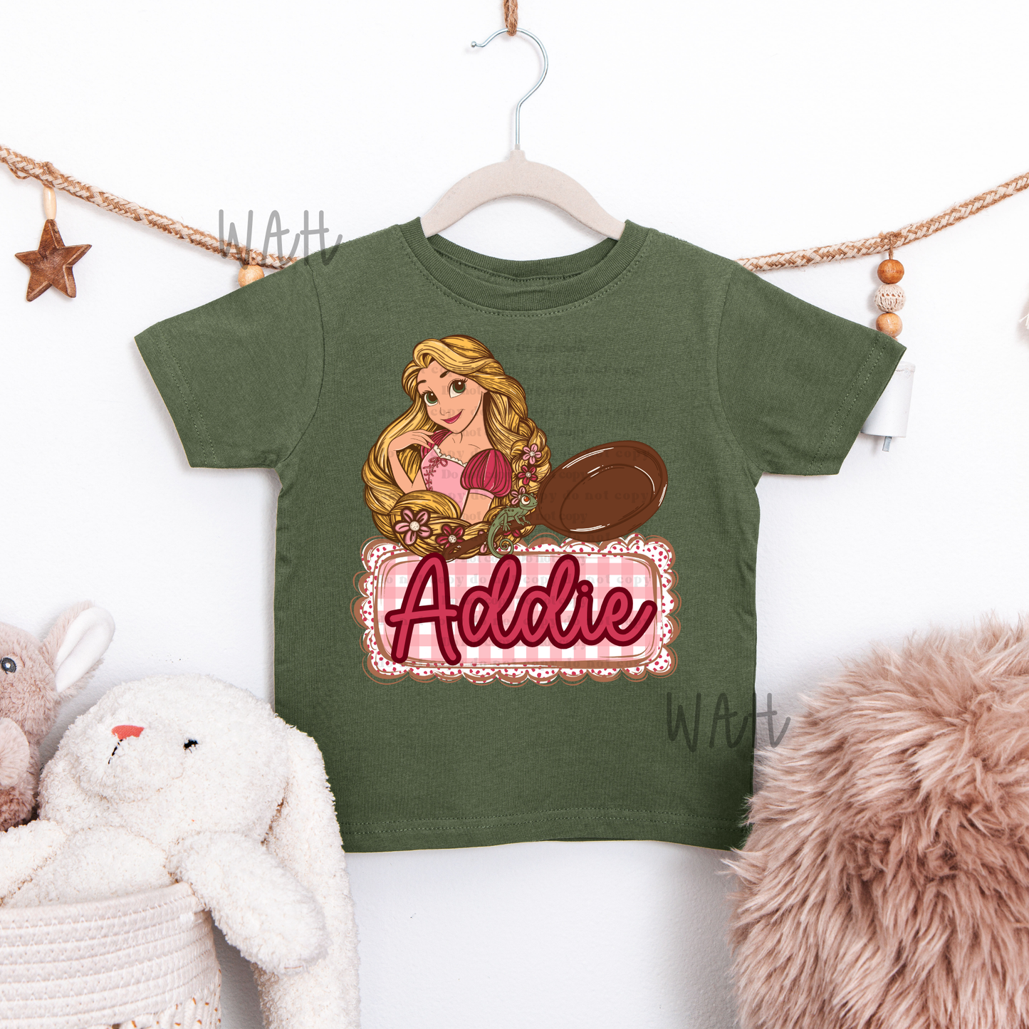 Tangled Name Plate