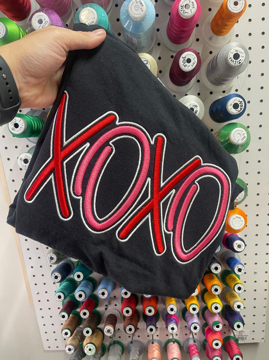 XOXO 3D Puff Embroidered Shirt