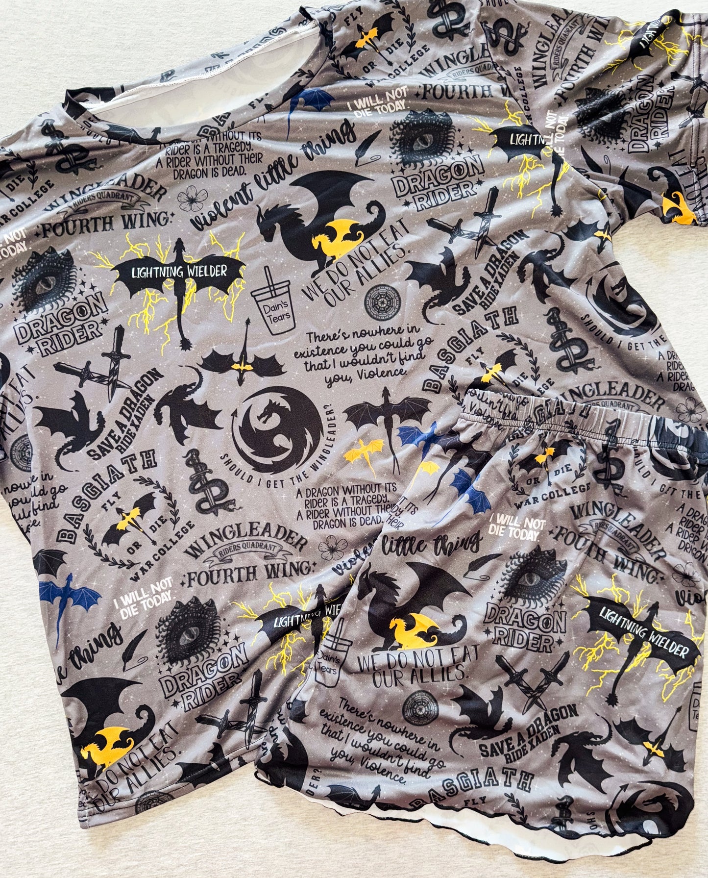 Custom Cozy Comfort Lounge Set - Shorts