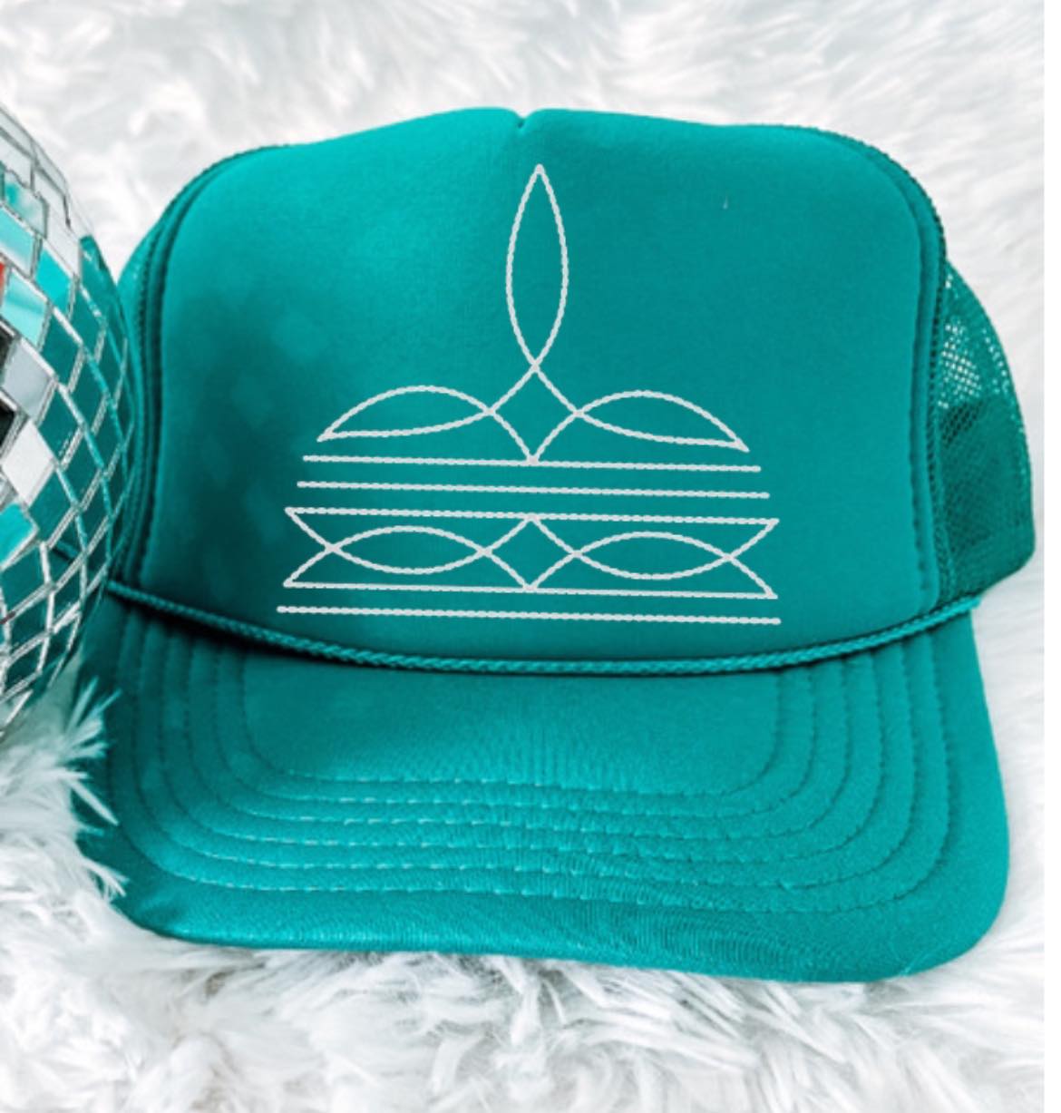 Boot Stitch Trucker
