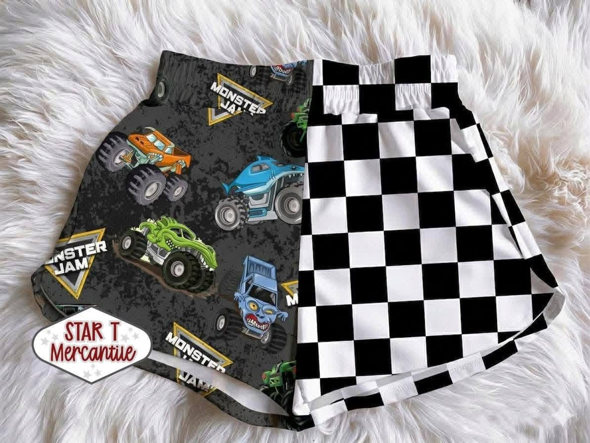 Custom Mom & Me high waisted shorts