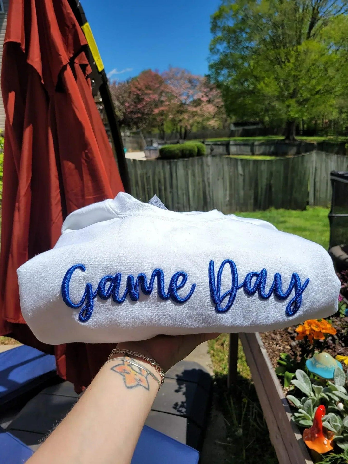 Game Day 3D Puff Embroidered Shirt