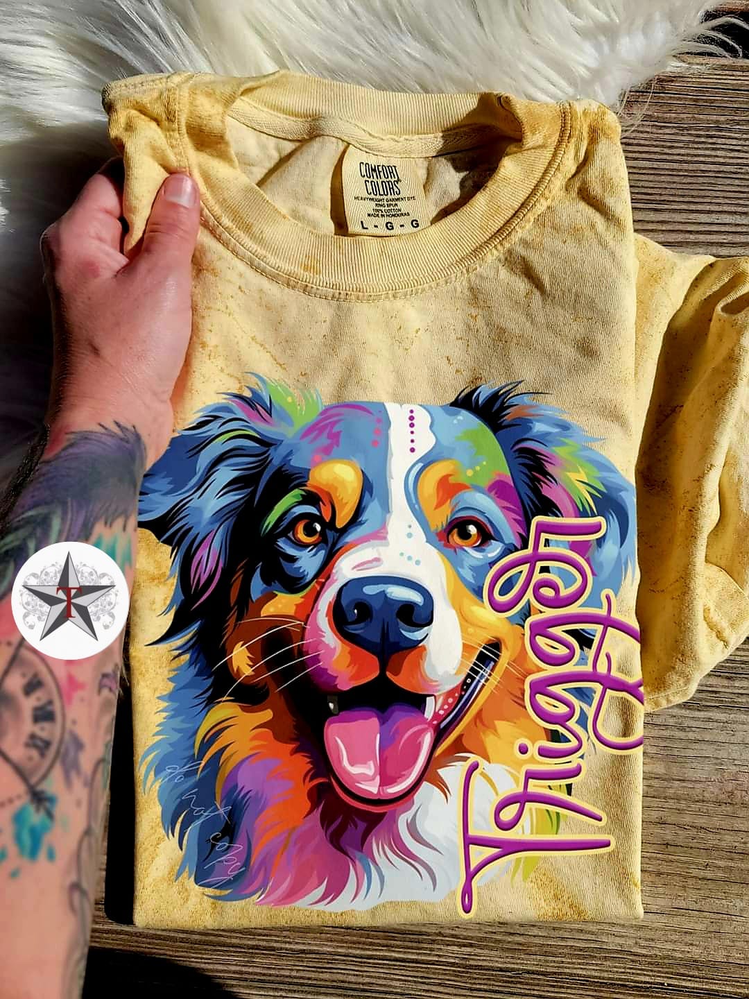 Vibrant Dog