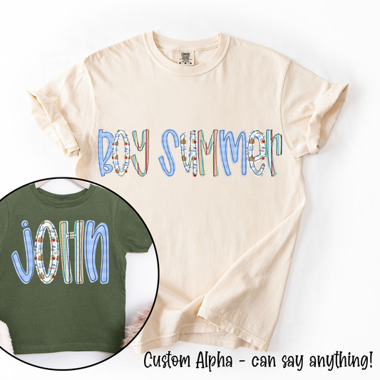 Boy Summer Custom Alpha Tee