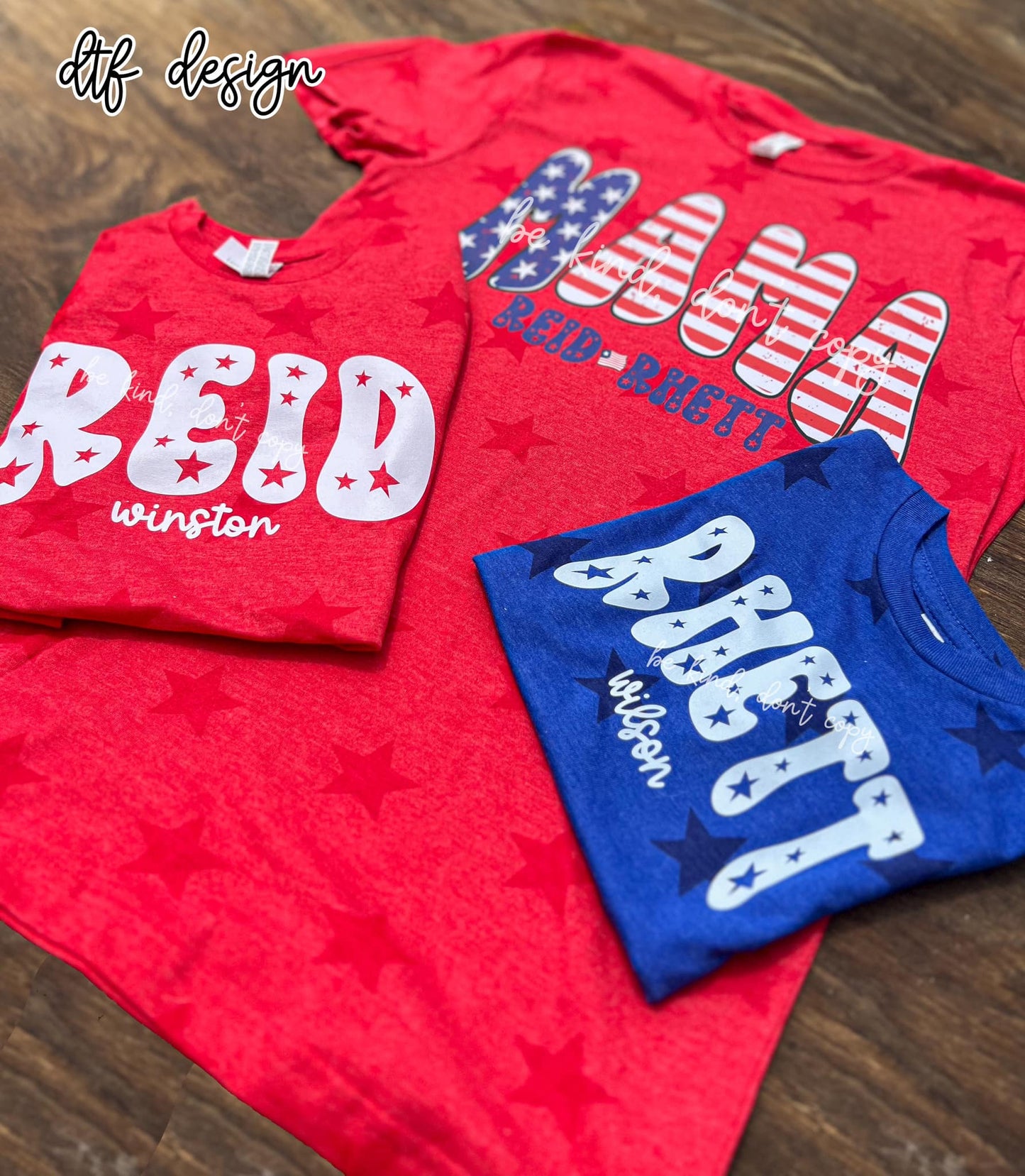 Bubble Patriotic Names